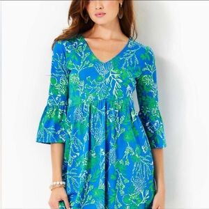 Lilly Pulitzer briny blue a bit salty dress size m